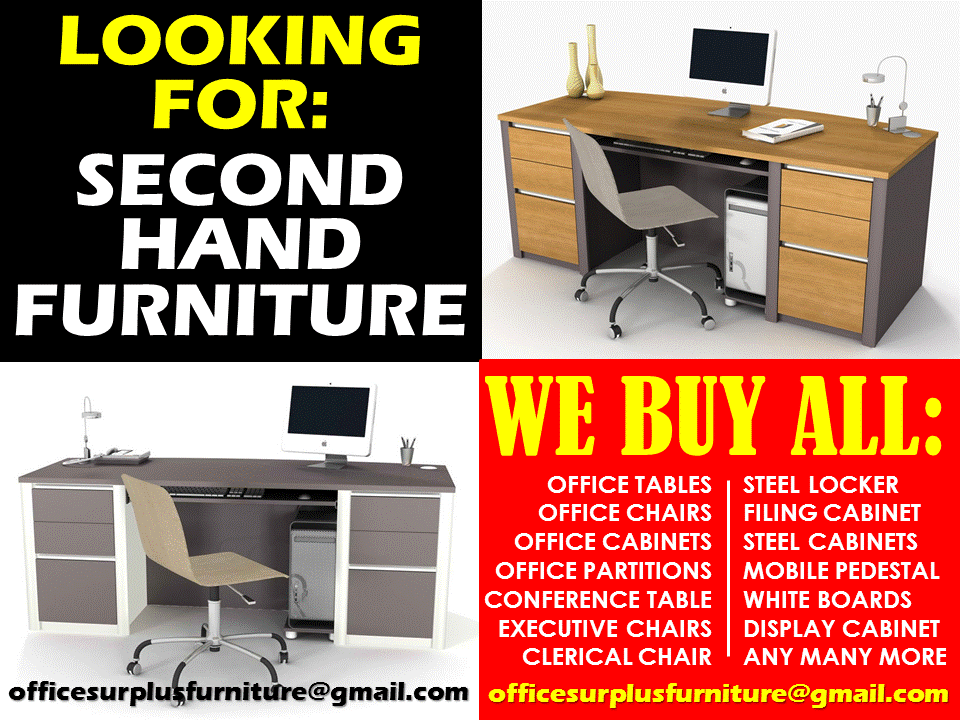 Used Office Furniture for Disposal 